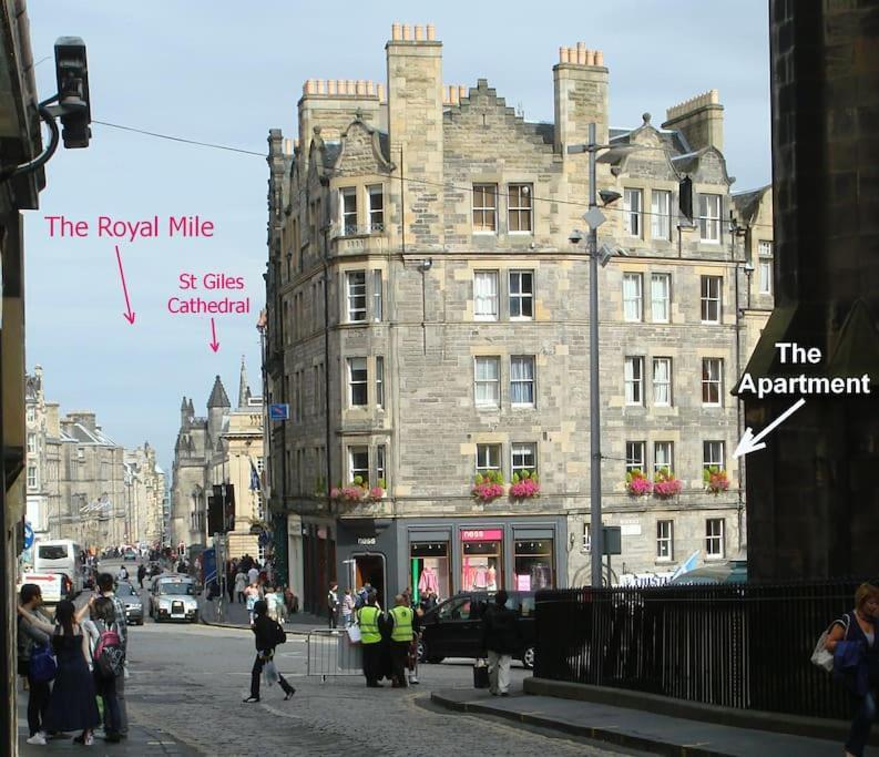 Royal Mile Apt, Just 1 Min From Edinburgh Castle! Eksteriør bilde